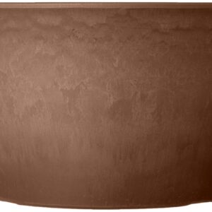 Arcadia Garden Products PSW TD25C Sleek Bulb Pan, 10 by 5-Inch, Chocolate