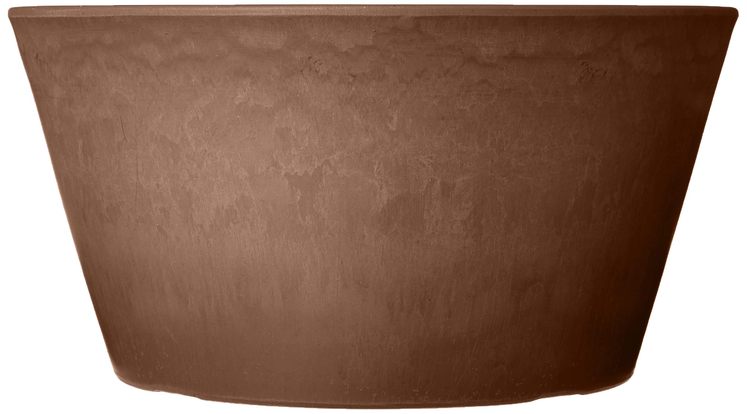 Arcadia Garden Products PSW TD25C Sleek Bulb Pan, 10 by 5-Inch, Chocolate