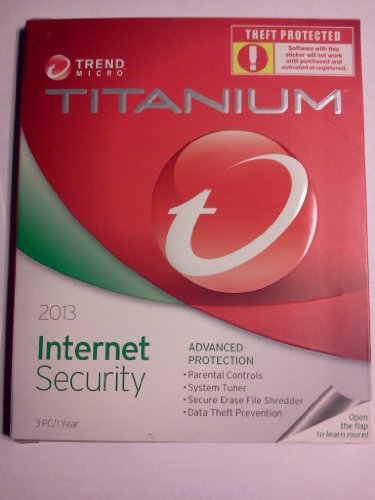 Microtrend Titanium 2013 Internet Security- 3pc/1year