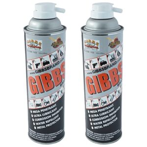 gibbs brand lubricant (2-12oz cans)