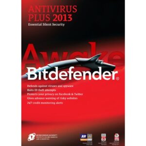 bitdefender antivirus plus 2013 3pcs 2yr