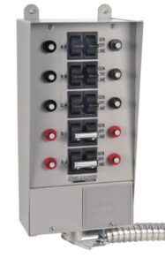 reliance controls 31410b pro/tran 10-circuit 30-amp indoor generaor transfer switch