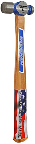 Vaughan TC504 4-Ounce Commercial Ball Pein Hammer , White