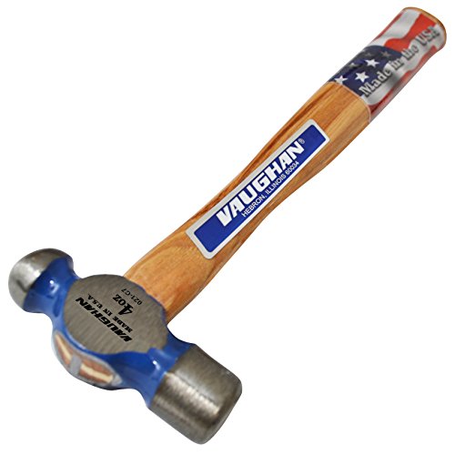 Vaughan TC504 4-Ounce Commercial Ball Pein Hammer , White