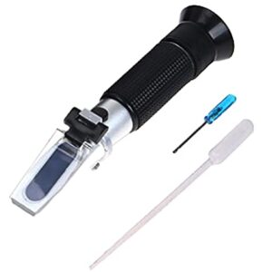 RHB-32ATC Brix Refractometer for Fruits, Vegetables & Grasses, Homebrewing