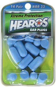 hearos ear plugs - xtreme protection series, 14 pairs each (value pack of 2) : beauty