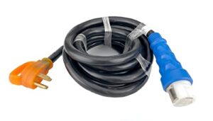 reliance controls corporation pc5020-14 50-amp, 20-foot generator power cord for generators up to 12,500 running watts