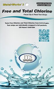 industrial test systems 480655 waterworks free and total chlorine ww2 test