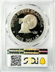 1976 s silver proof eisenhower ike dollar pcgs pr 69 dcam