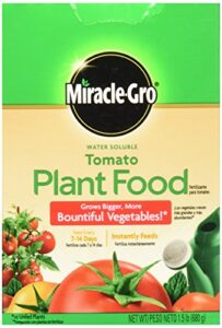scotts miracle-gro water soluble tomato plant food