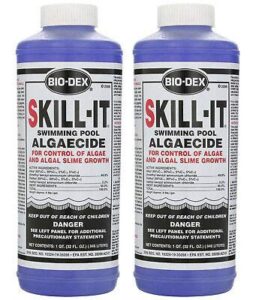 bio-dex fast acting algaecide skill-it 32oz. 2-pack sk132-2