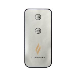 luminara on-off remote for remote ready real-flame effect led flameless candles - comes with replaceable cr2025 battery