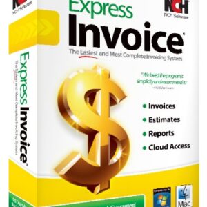 Express Invoice Professional Invoicing Software (PC/Mac)