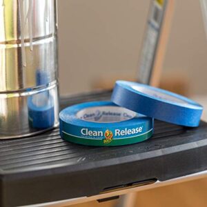 Duck Clean Release Blue Painter's Tape 1-Inch (0.94-Inch x 60-Yard), 6 Rolls, 360 Total Yards, 240459