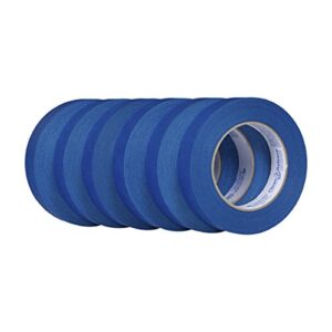 Duck Clean Release Blue Painter's Tape 1-Inch (0.94-Inch x 60-Yard), 6 Rolls, 360 Total Yards, 240459