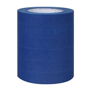 Duck Clean Release Blue Painter's Tape 1-Inch (0.94-Inch x 60-Yard), 6 Rolls, 360 Total Yards, 240459