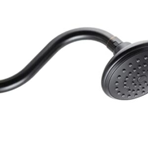 Design House 523472 Oakmont Classic Bath and Shower Trim with Single-Function Shower Head, 2-Handle Faucet and Valve for Bathroom, Oil Rubbed Bronze