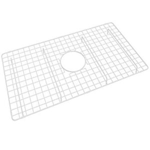 rohl wsgum3018wh wire sink grids, white