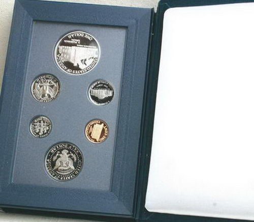 1990 US Mint Prestige Proof Unc Coin Set W/COA