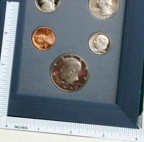 1990 US Mint Prestige Proof Unc Coin Set W/COA