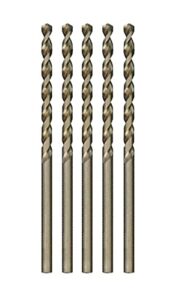 milwaukee elec tool 48-89-2305 thunderbolt cobalt drill bit, 1/8-in. - quantity 5