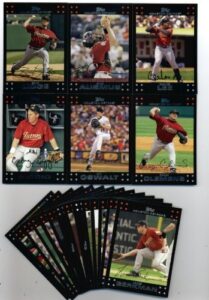 2007 topps houston astros team set of 20 - clemens,biggio