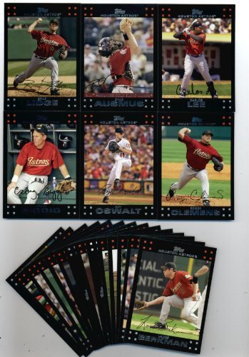 2007 Topps Houston Astros Team Set of 20 - Clemens,Biggio