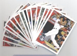 2010 topps baseball cards boston red sox team set update (series 3) -16 cards including adrian beltre. jon lester, david ortiz, felix doubront rookie card, ryan kalish rookie card, daniel nava rookie card & more!