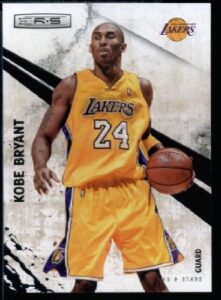 2010 2011 panini rookies and stars # 90 kobe bryant los angeles lakers basketball card - in protective screwdown case!