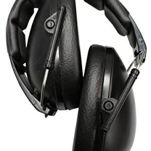 Walker's Game Ear Low Profile Folding Muff, Black