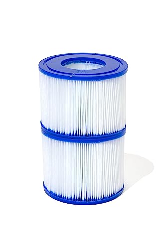 Bestway Lay-Z-Spa Filter Cartridge Size VI, 58323, 6 x Twin Pack (12 Filters)
