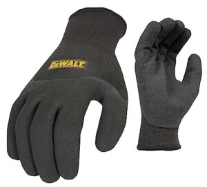 dewalt dpg737l thermal insulated grip glove 2 in 1 design, large