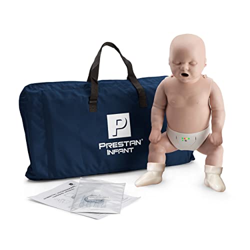 Prestan Infant CPR Training Manikin with Rate Monitor, Medium Skin