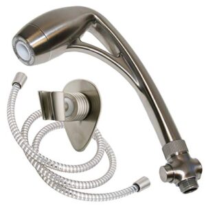 oxygenics 26481 brushed nickel body spa rv shower kit