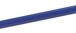 Carlisle FoodService Products Flo-Pac Powder Coated Metal Threaded Handle, 7/8" Diameter x 48" Length, Blue (Case of 12)