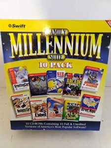 family millennium suite includes 10 cd roms