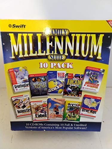 Family Millennium Suite Includes 10 Cd Roms