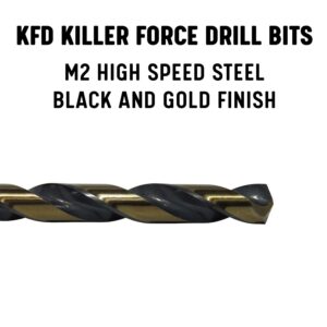 Drill America KFD26J-SET 26 Piece Heavy Duty High Speed Steel Drill Bit Set (Sizes A - Z), KFD Series