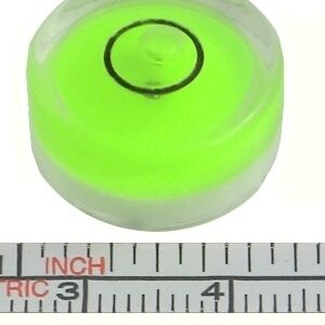 Three 18mm Circular Bubble Spirit Level 8.6mm Thick Use with Tripod Etc. New