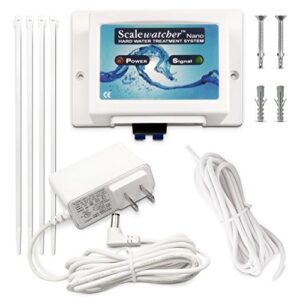 Scalewatcher Nano Electronic Water Descaler, Water Softener Alternative, Chemical and Salt-Free Electric Limescale Preventer and Remover