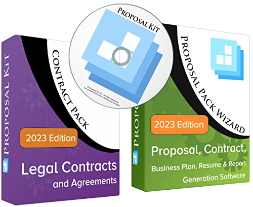 General Contractors Contract Pack - Legal Contract Software and Templates V19.0