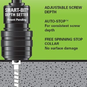 Smart-Bit Screw Depth Setting Tool