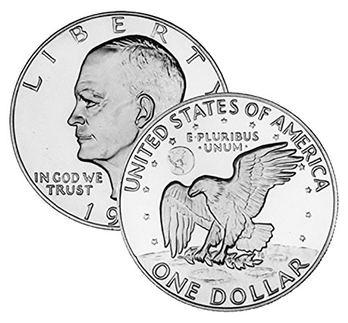 1973 D BU Clad Uncirculated Eisenhower Dollar