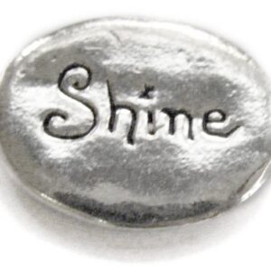 Basic Spirit Lighthouse / Shine Pocket Token (Coin) Handcrafted Pewter Home Lead-Free CN-30
