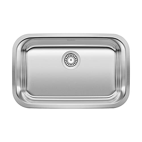 BLANCO, Stainless Steel 441529 STELLAR ADA-Compliant Undermount Kitchen Sink, 28" X 18"