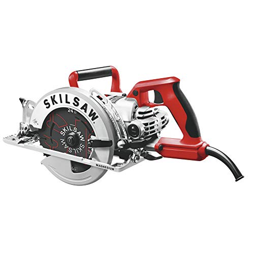 SKILSAW SPT77WML-01 15-Amp 7-1/4-Inch Lightweight Worm Drive Circular Saw , Silver