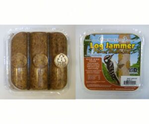 12 pack pine tree farms log jammer peanut suet 3 plugs per pack (36 plugs total)