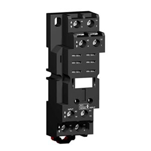 schneider electric rpzf2 relay socket, standard, square, 8 pin