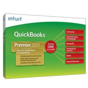 intuit quickbooks premier industry edition 2013 1 user