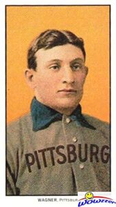 topps 1909 honus wagner t-206 mastronet reprint card in mint condition shipped in ultra pro top loader to protect it!
